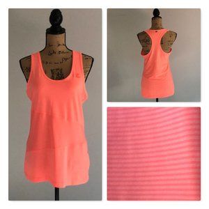 Women's Fila Sport Tru-Stretch Racerback Tank w/Zip Pocket Sz L